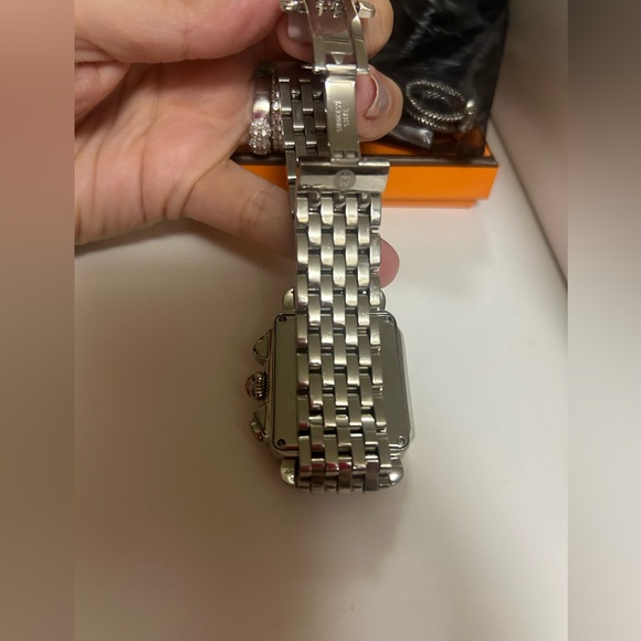 Michele watch + extra watch strap & dust bag. new battery! - Picture 8 of 11